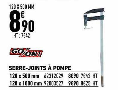 serre-joints à pompe go-on!