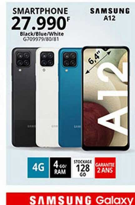 smartphone samsung a12