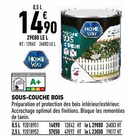 sous-couche bois home way