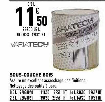 sous-couche bois variatech