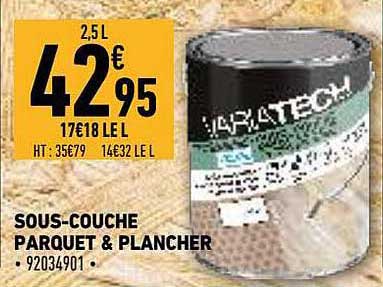 sous-couche parquet & plancher variatech