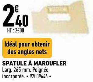Spatule à Maroufler