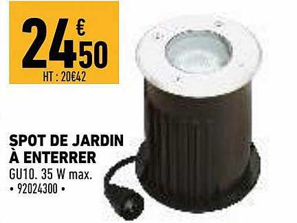 spot de jardin  à enterrer