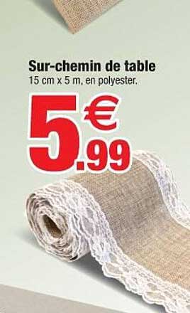 Sur-chemin De Table
