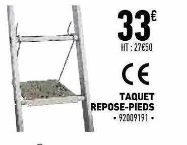 taquet repose-pieds