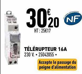 télérupteur 16a
