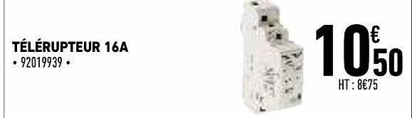 télérupteur 16a