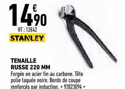 tenaille russe 220 mm stanley