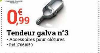 tendeur galva n°3