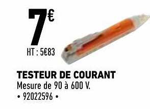 testeur de courant