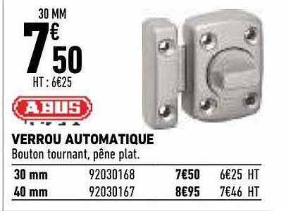 verrou automatique abus