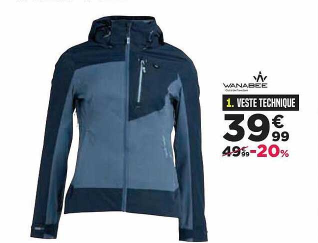veste technique wanabee