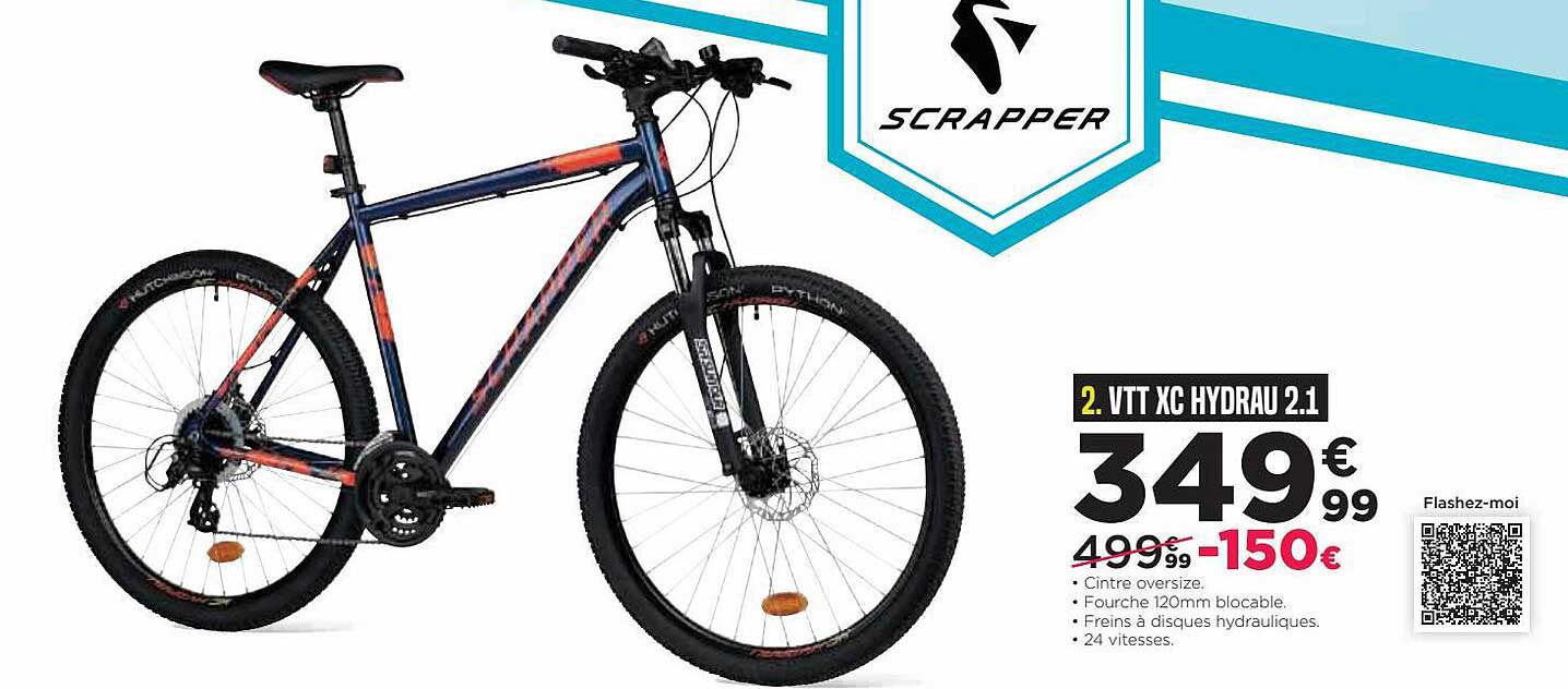 vtt xc hydrau 2.1 scrapper