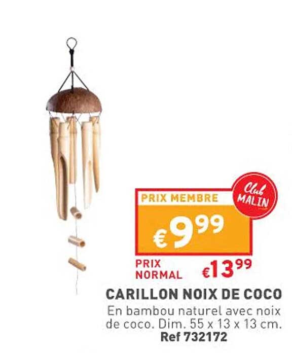 carillon noix de coco