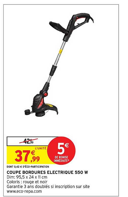 Coupe Bordures électrique 550 W