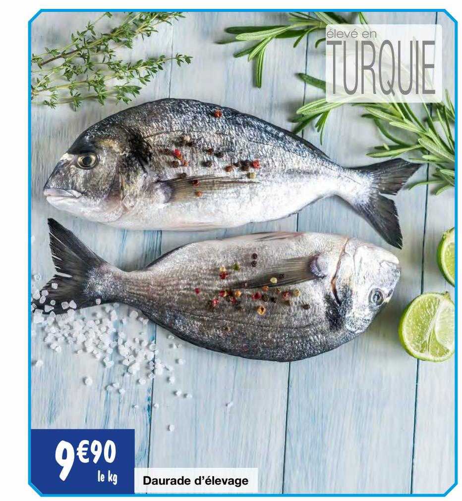 daurade d'élévage