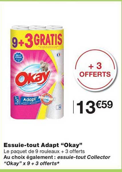 essuie-tout adapt "okay"