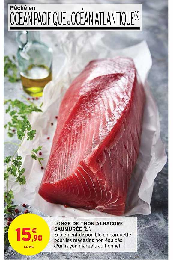 longe de thon albacore saumurée