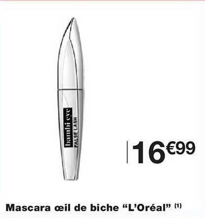 mascara œil de biche "l'oréal"