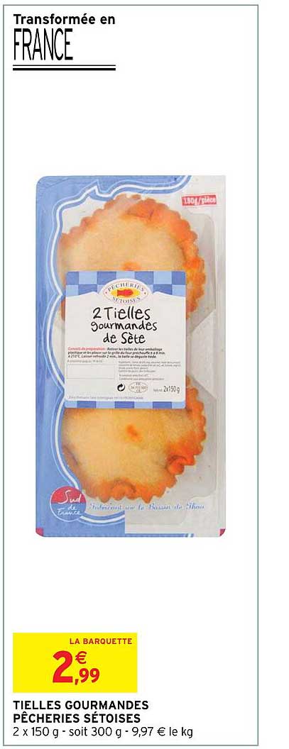 tielles gourmandes pêcheries sétoises