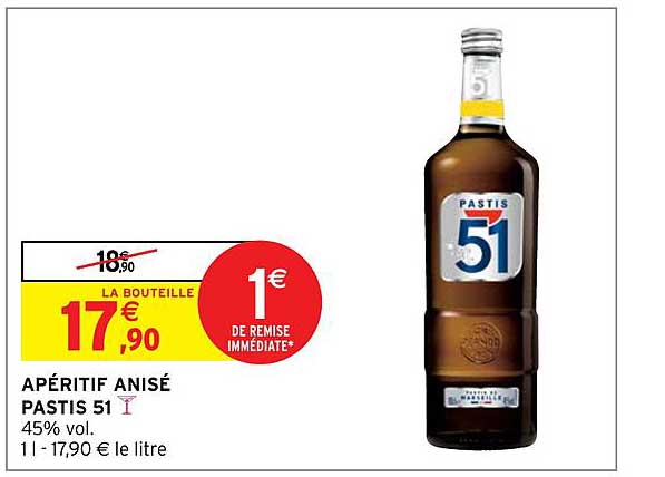 Apéritif Anisé Pastis 51
