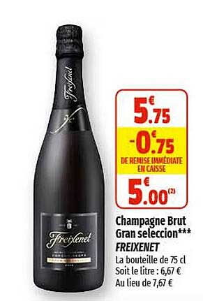 champagne brut gran selleccion freixenet