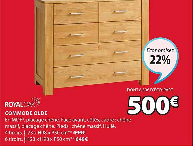 commode olde royaloak
