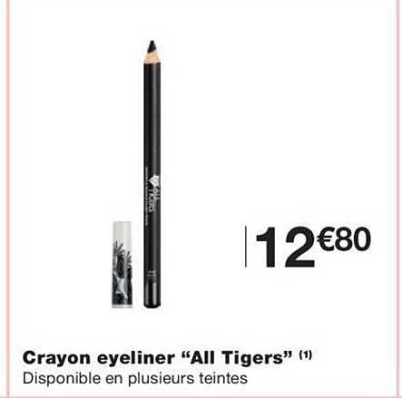 crayon eyeliner "all tigers"