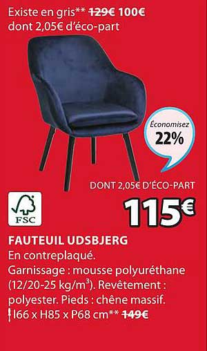 Fauteuil Udsbjerg
