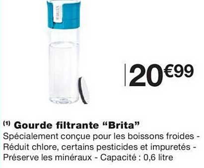 Gourde Filtrante "brita"