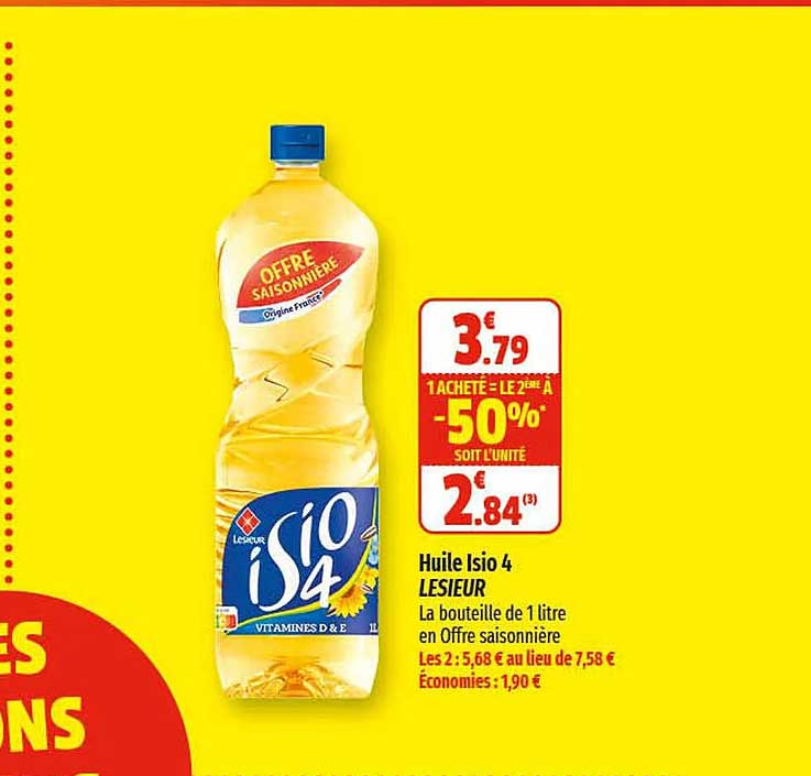 huile isio 4 lesieur