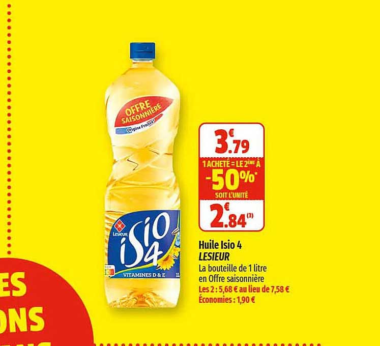 huile isio 4 lesieur