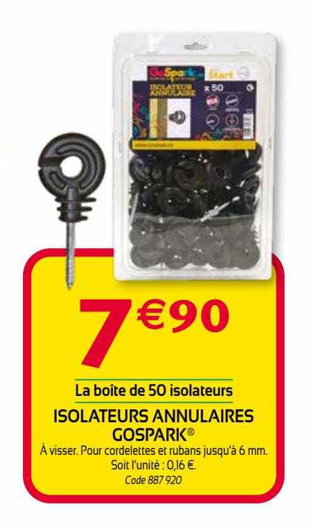 Isolateurs Annulaires Gospark
