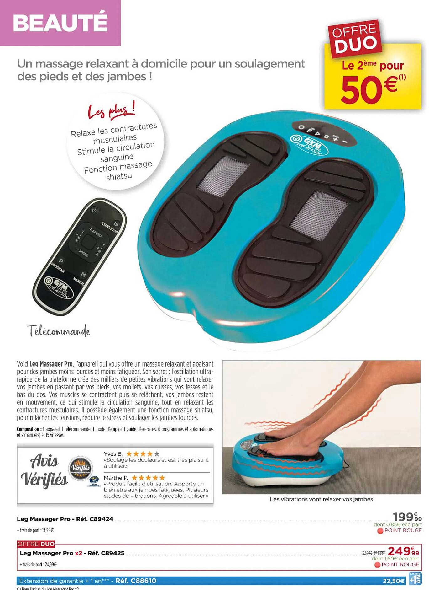 leg massager pro
