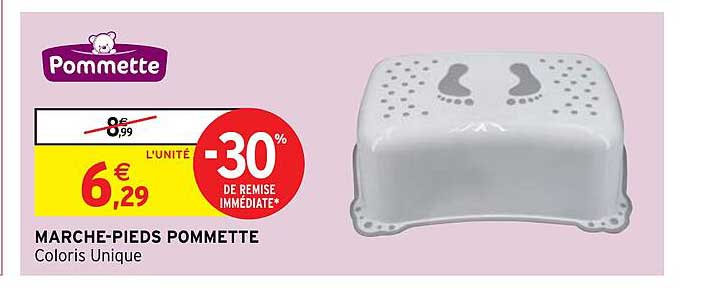 marche-pieds pommette