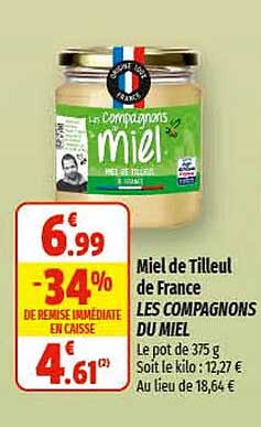 miel de tilleul de france les compagnons du miel