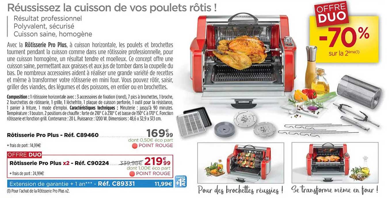 rôtisserie pro plus