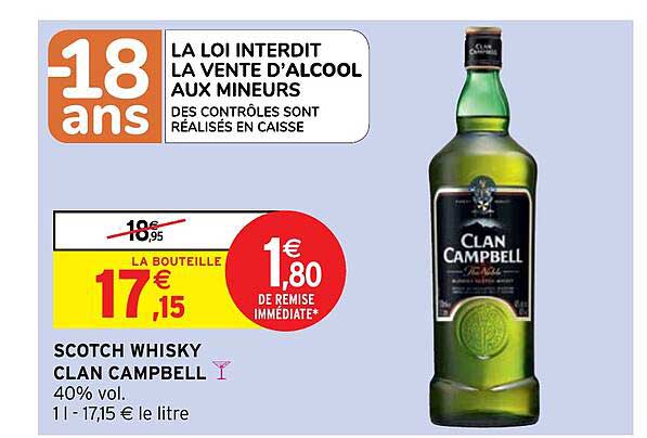 scotch whisky clan campbell