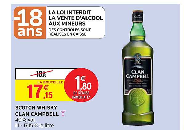 scotch whisky clan campbell