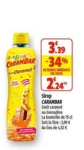 Sirop Carambar