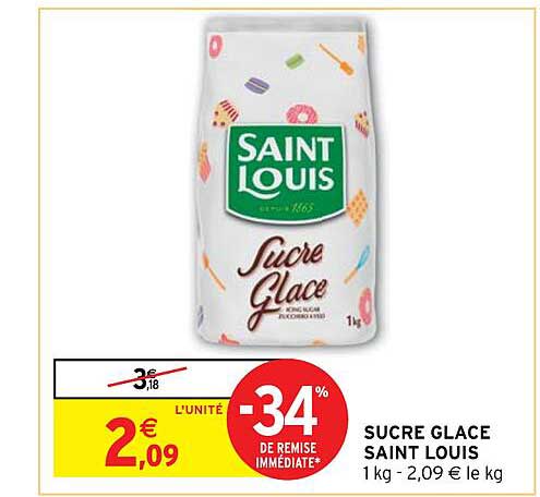 sucre glace saint louis