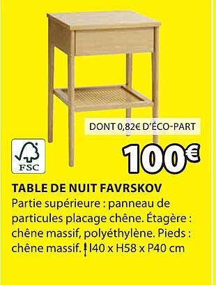 Table De Nuit Favrskov