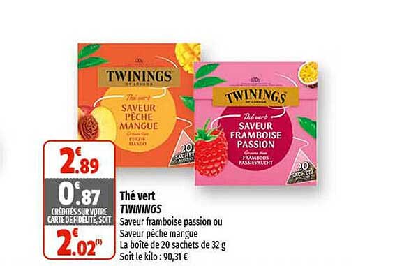 Thé Vert Twinings