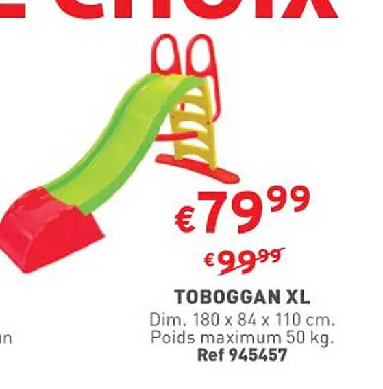 Toboggan Xl