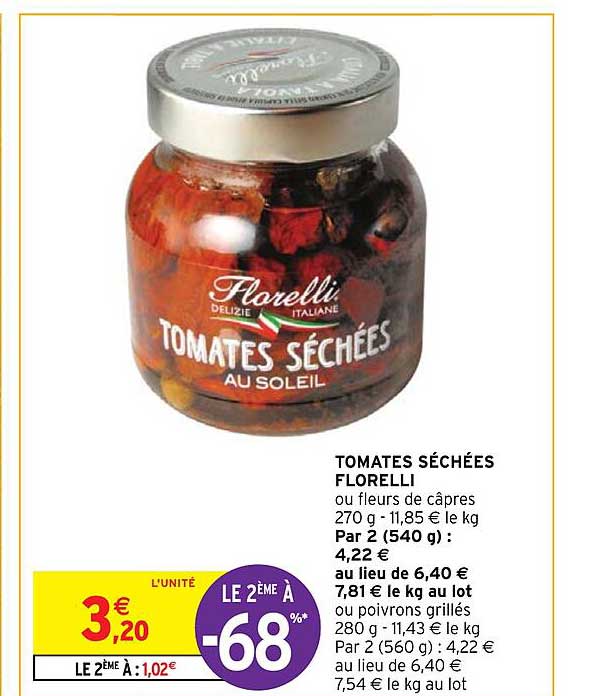 Tomates Séchées Florelli