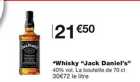 Whisky "jack Daniel's"