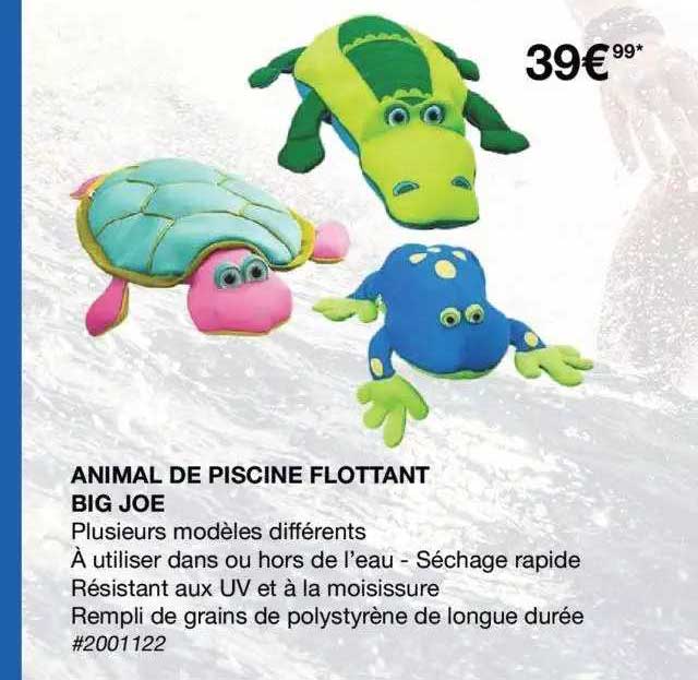 animal de piscine flottant big joe