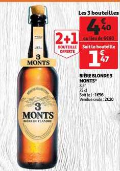 biere blonde 3 monts