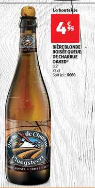 biere blonde boisee queue de charrue oaked