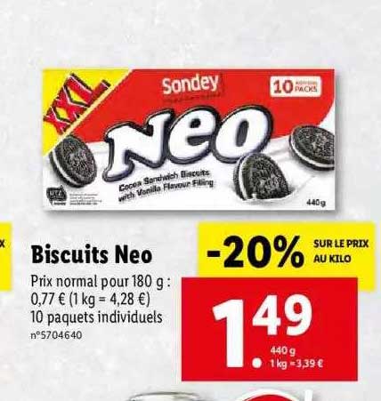 Biscuits Neo